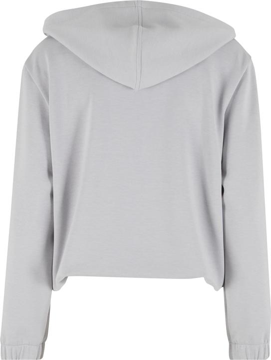 Produktbild Urban Classics Ladies Scuba Zip Hoodie lightasphalt S (S)