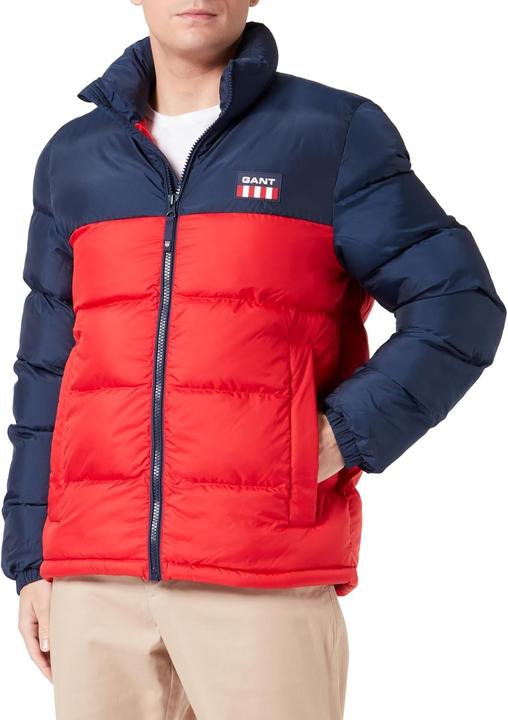 GANT Giacca a Blocchi di Colore (M)