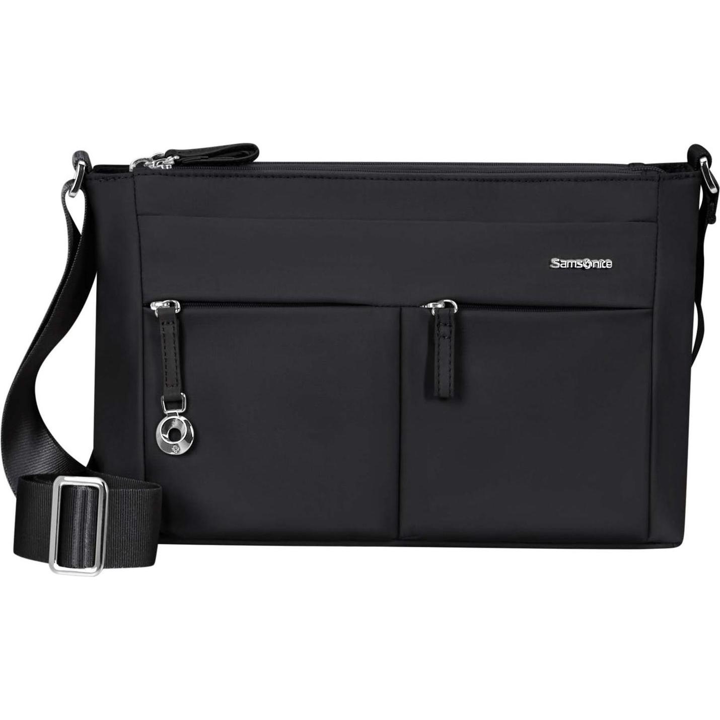 Samsonite Donna Nero Donne, Borsetta, Move 5.0 Horiz. Shoulder Bag+Flap,