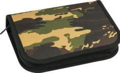 EberhardFaber EBERHARD FABER pencil case filled Camouflage green 32 pieces, 19.6 cm