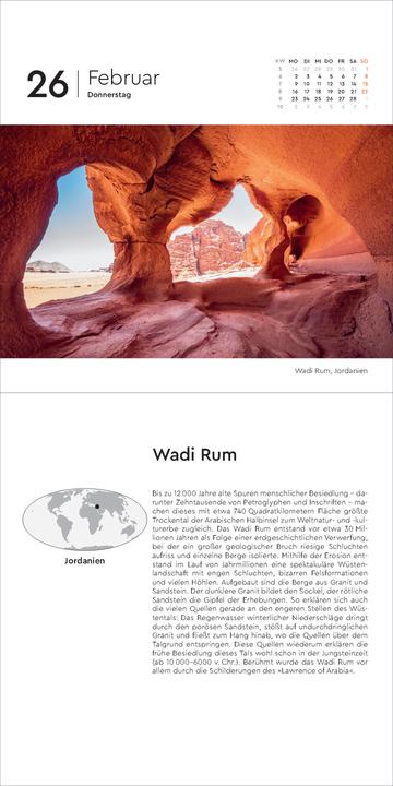 Produktbild Farben der Erde - 365-Tage-Abreisskalender 2026