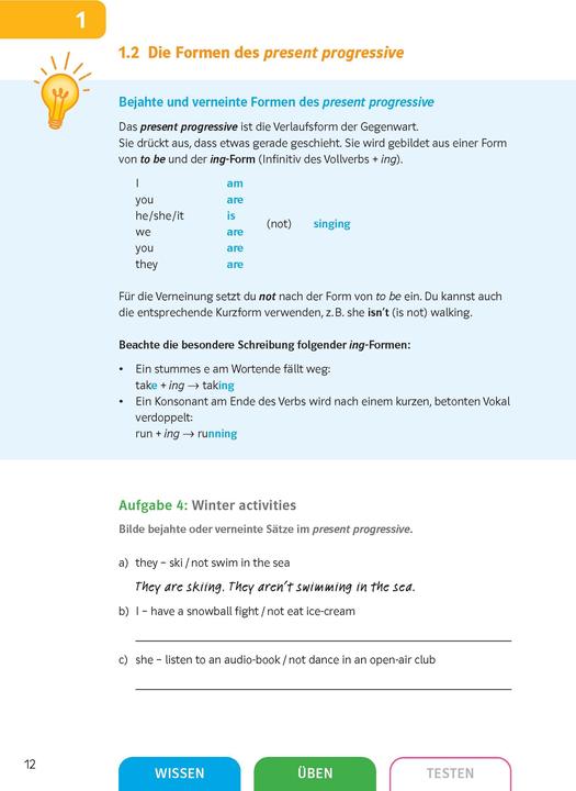Actual product image Sicher in Englisch Grammatik 7./8. Klasse (English, German, 2022)
