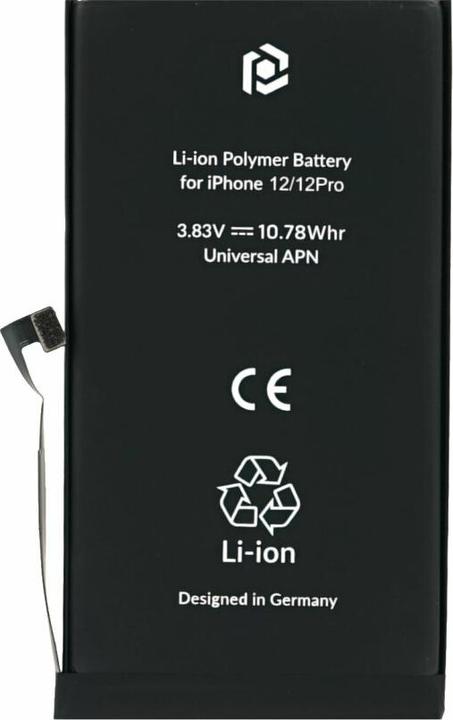 Actual product image prio Battery for Apple iPhone 12 / 12 Pro (Universal APN) (Rechargeable battery, iPhone 12, iPhone 12 Pro)