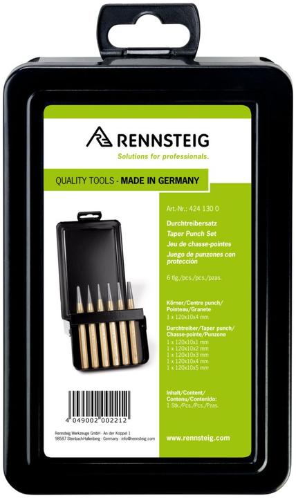 Actual product image Rennsteig Tools drift punch set in