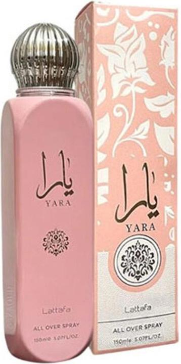 Actual product image Lattafa Perfumes Lattafa All Over Spray - Yara (150 ml)