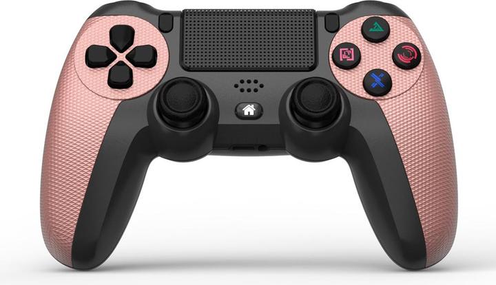 Image du produit VR Shinecon Contrôleur Bluetooth compatible Playstation 4 Rose (PS4, PS4 Pro, PC)