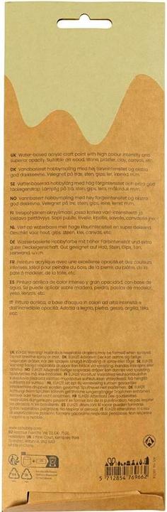 Produktbild Creativ Company Acrylfarbe Hobbyfarbe Plus Color 6 x 5 ml, Weihnachtsfarben (5 ml)