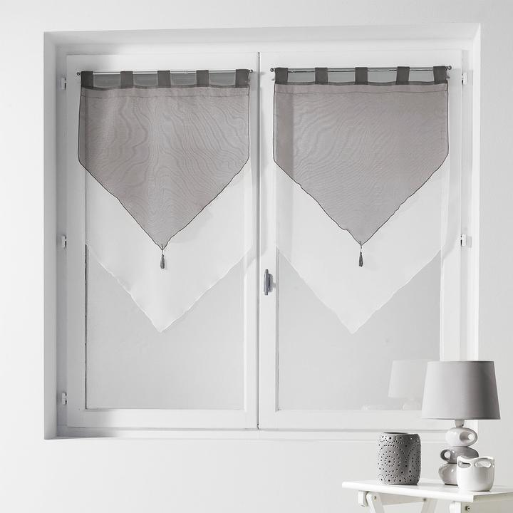 Actual product image Casativo Set of 4 curtains, with loops (60 x 90 cm)