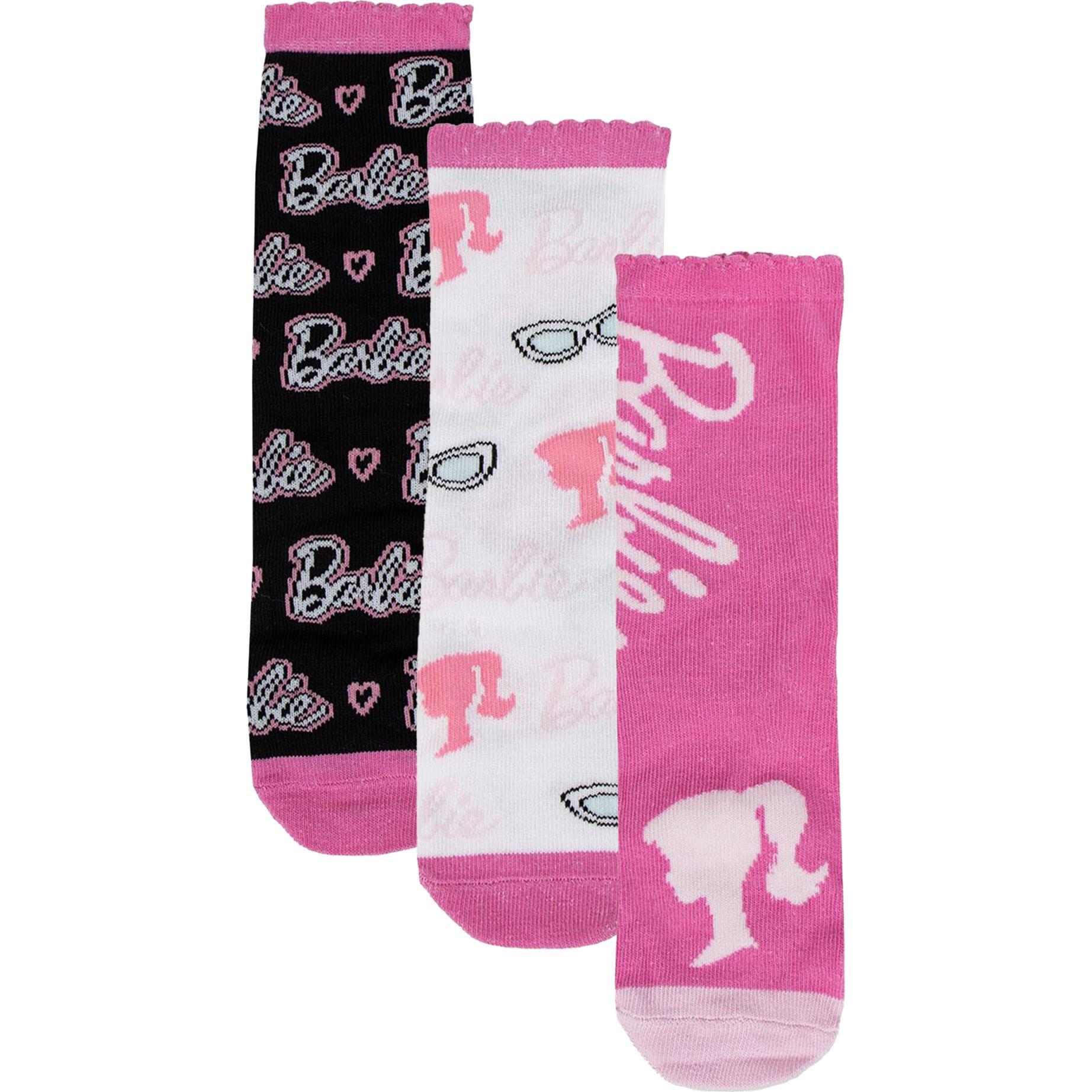 Disney, Socken, Socken Pack 3 Stück Barbie, (3er Pack, 31, 34)