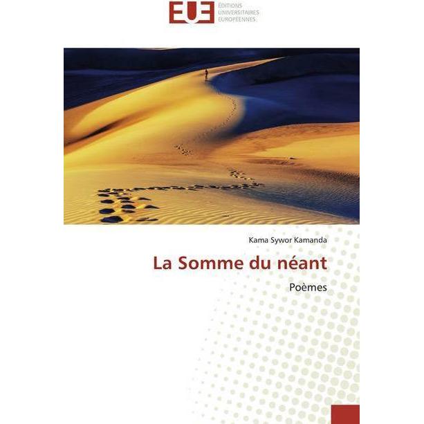 La Somme du néant, Fachbücher von Kama Sywor Kamanda