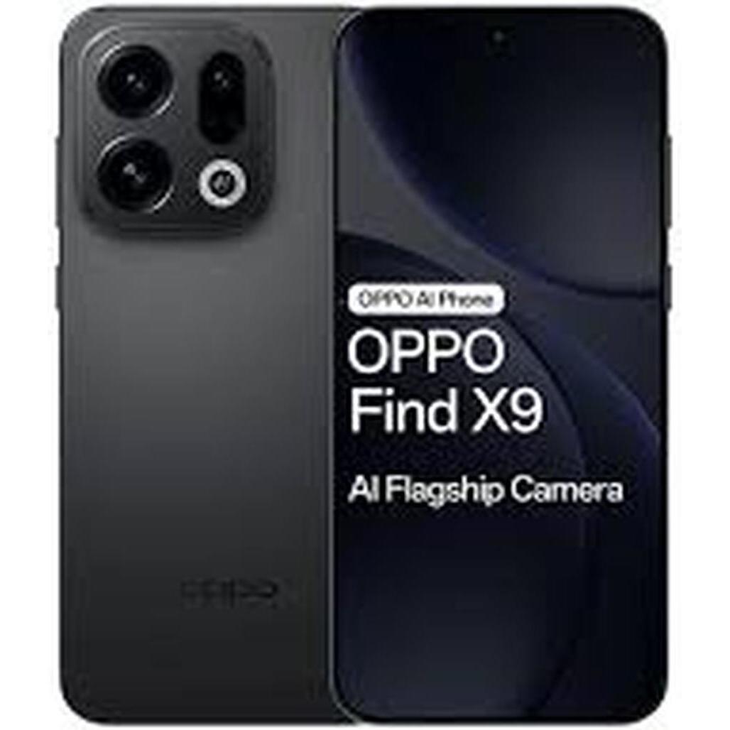 OPPO Find X9 5G Dual Sim 16GB RAM 512GB - Black (512 GB, Black, Schwarz, Space Black, 6.59", Dual SI