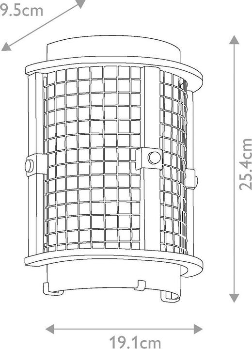 Produktbild Elstead Lighting Ahrendale Wandleuchte E14 Amboss-Eisen (E14, IP20)