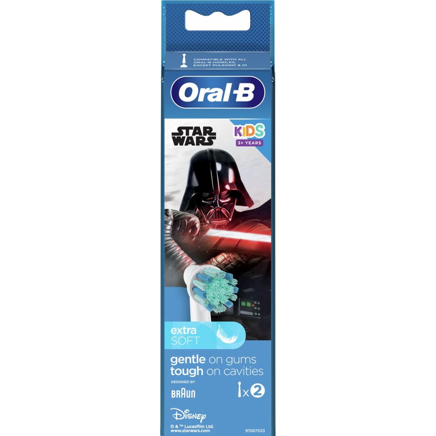 Oral-B, Zahnbürstenkopf, Kids Star Wars Ersatzbürsten Köpfe (2 x)
