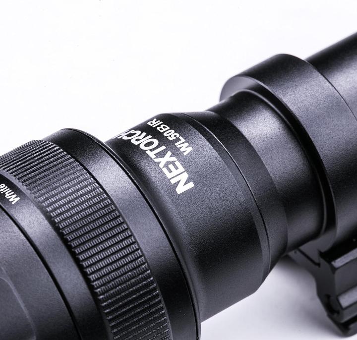 Produktbild Nextorch Waffenlampe WL50B IR, 1'000 Lumen IR (inkl. Akku) (15.90 cm, 1000 lm)