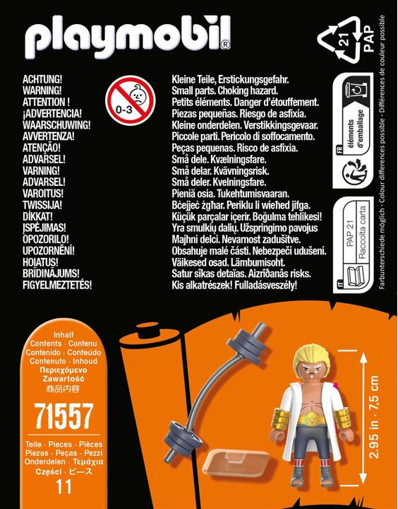 Image du produit Playmobil 71557 Playm. Quatrième Raikage Ay 71557 (71557, Playmobil Naruto)