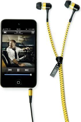Image du produit Hi-Fun Casque d'écoute hi-Zip jaune (Filaire)