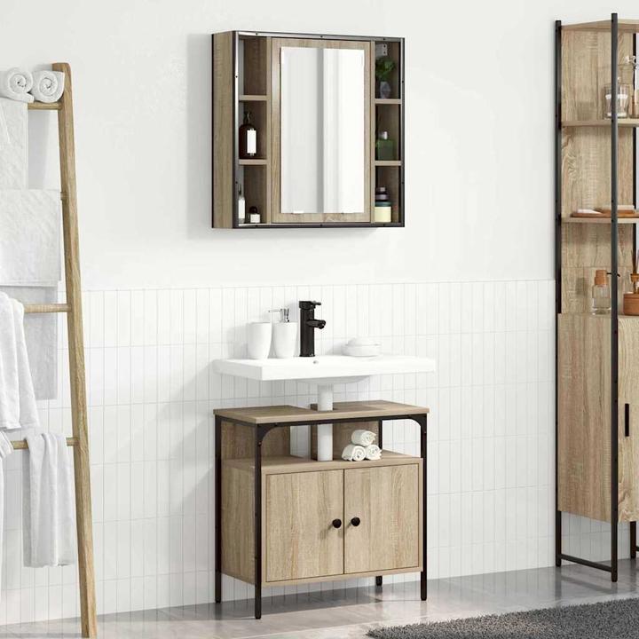Produktbild vidaXL Badezimmerschrank Set