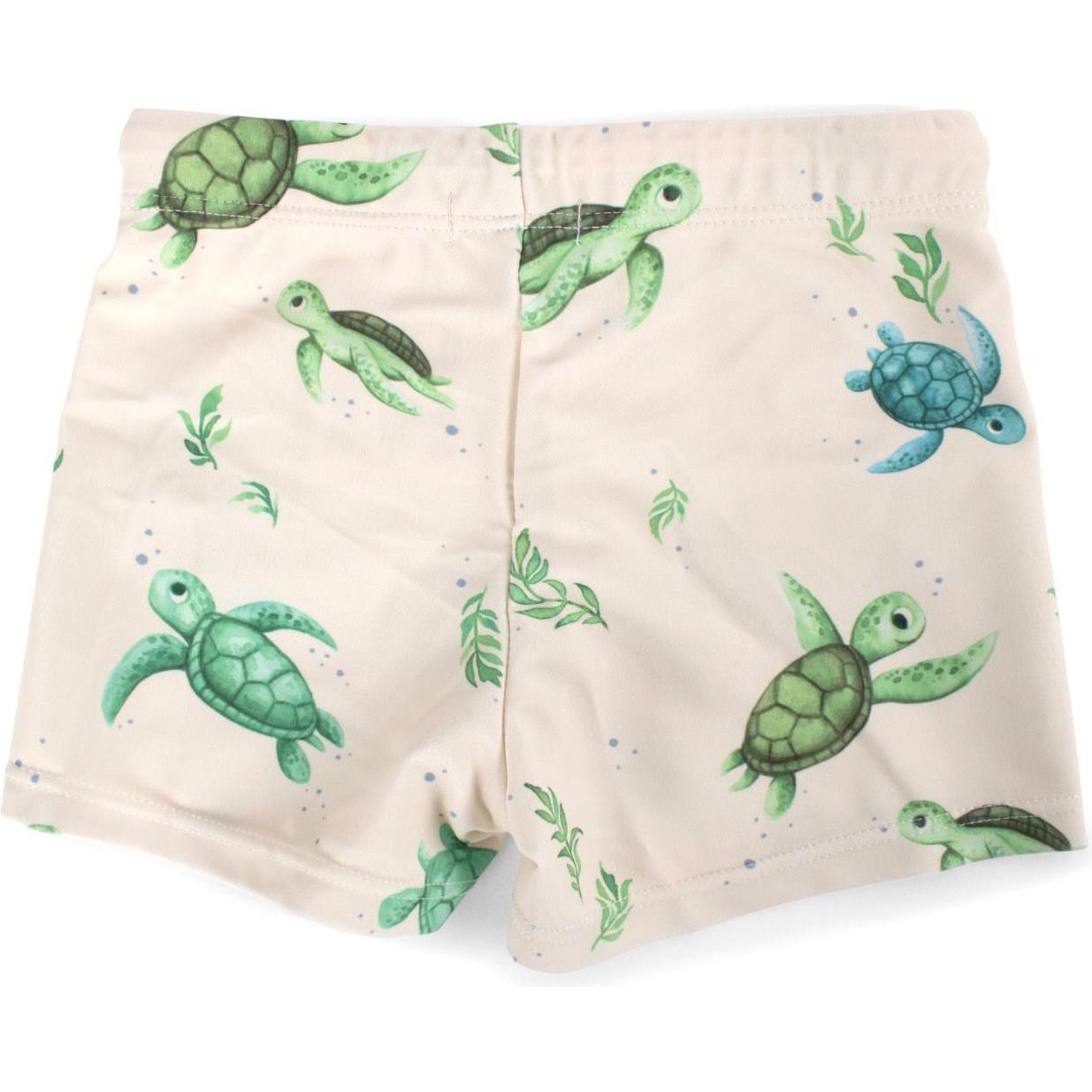 Filibabba, Unisex, Badehose, Orla – Badehose 1-2 Jahre – First Swim, Beige, (80, 86, 90, 92, 85 A)