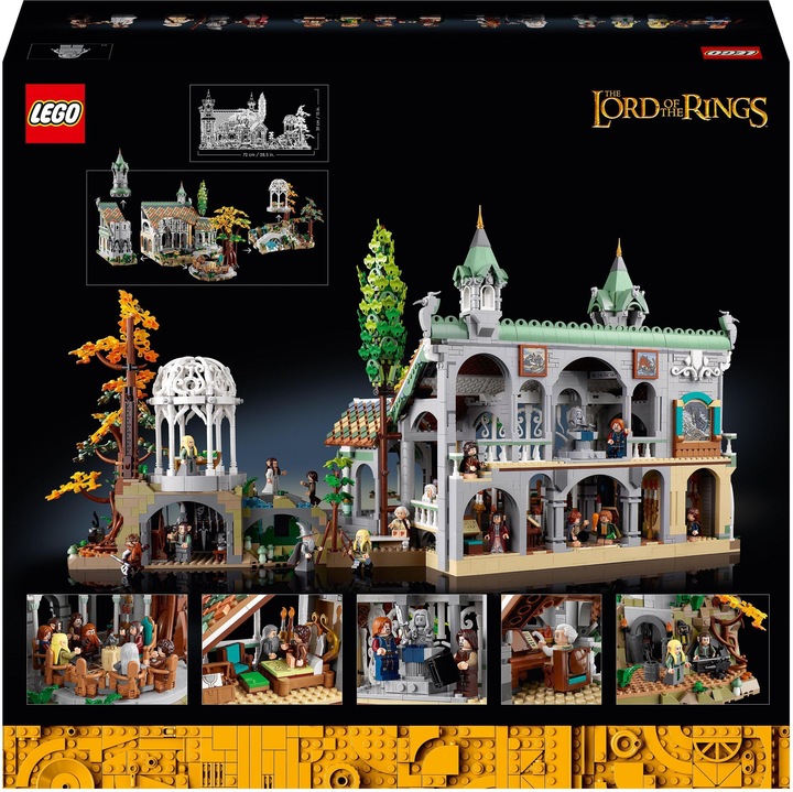 Image du produit LEGO Bruchtal (10316, LEGO Le Seigneur des Anneaux, LEGO difficiles à trouver)