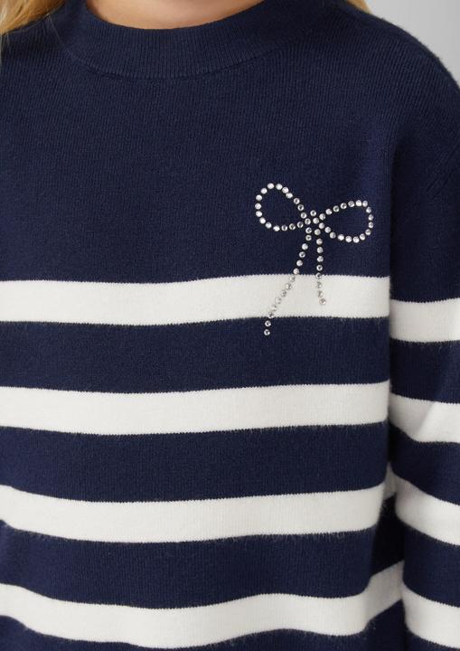 Produktbild s.Oliver Strickpullover Strickpullover aus Viskosemix im Loose Fit (140)