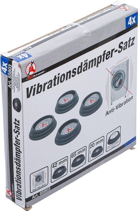 Immagine prodotto BGS Set assorbi vibrazioni Ø 65 - 20 mm 4 pz.