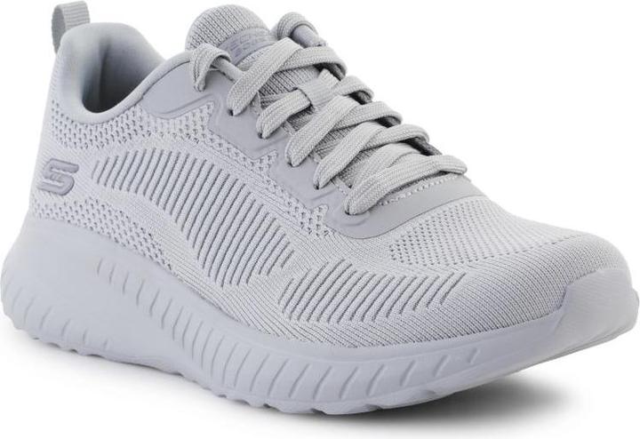 Produktbild Skechers Damen Schnürschuhe «Bobs Sport Squad Chaos» hellgrau (41)