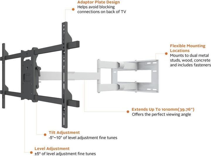 Immagine prodotto Multibrackets M Universale (Muro, 75", 40 kg)