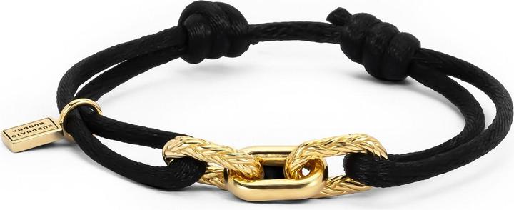 Produktbild Buddha to Buddha Armband Kordel Katja Vergoldet (Nylon, Silber 925)