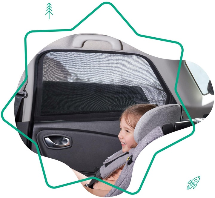 Actual product image Badabulle Car sun visors