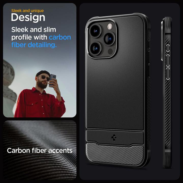 Produktbild Spigen Rugged Armor (MagFit) (Apple iPhone 15 Pro)