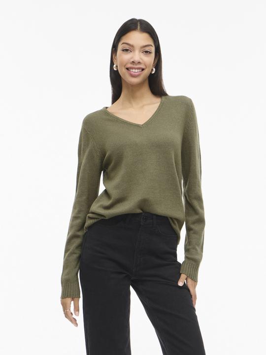 Actual product image Vila VIRIL V-Ausschnitt Strickpullover (S)