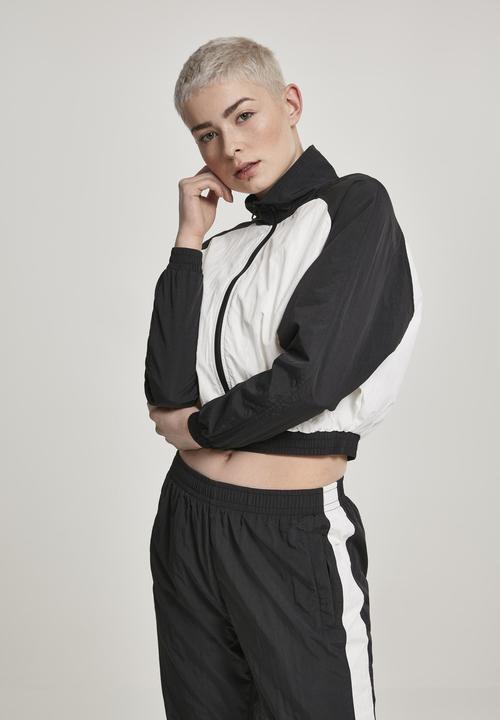 Actual product image Urban Classics Ladies Short Raglan Crinkle Batwing Jacket (M)