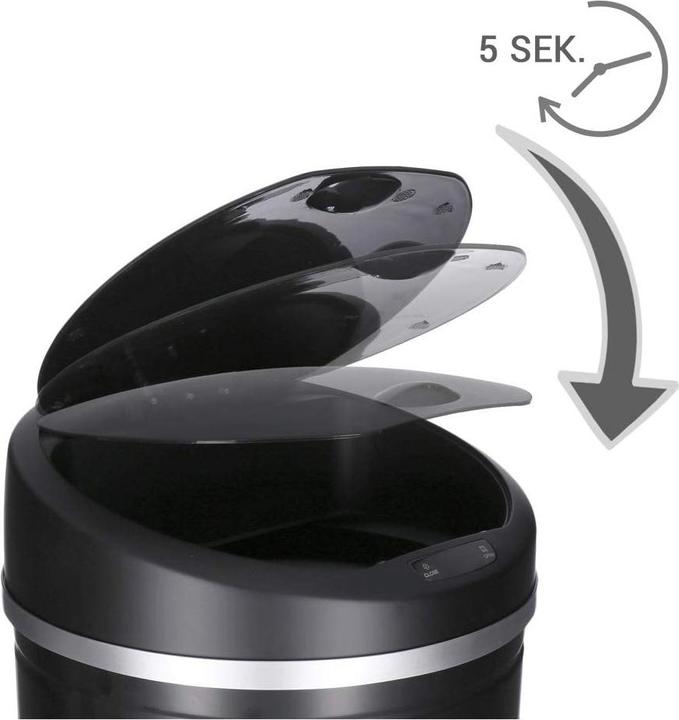 Produktbild Talk-Point Sensor Müll-Eimer, 50L, schwarz (50 l)