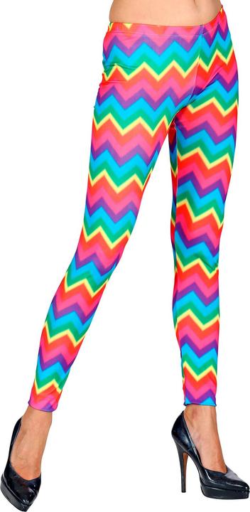 Produktbild Widmann Neon Regenbogen Leggings, S/M (M, S)