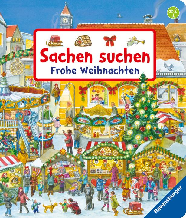 Ravensburger Sachen suchen - Frohe Weihnachten (German, Susanne Gernhäuser, 2016)