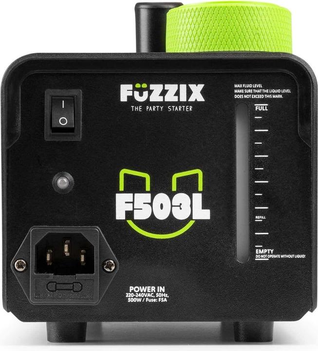 Actual product image Fuzzix Nebelmaschine mit LED & Fernbedienung