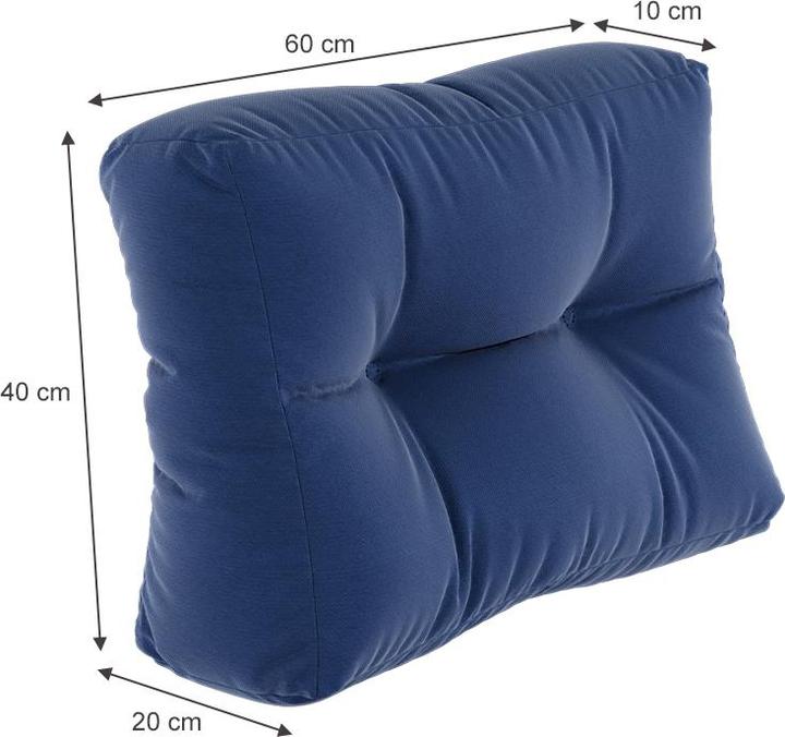 Immagine prodotto Vicco Palettenkissen Flocken (60 x 40 x 20 cm)