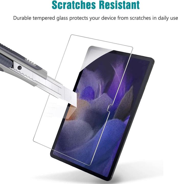 Produktbild Lobwerk 2in1 Set für Samsung Galaxy Tab A8 SM-X200 X205 10.5 Zoll Tablet mit Schutzhülle + Schutzglas mit Au (Samsung Galaxy Tab A8)