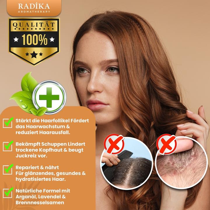 Actual product image Radika Hair care serum, vitamin AEF, 100% pure, organic, natural, 100 ml (100 ml)