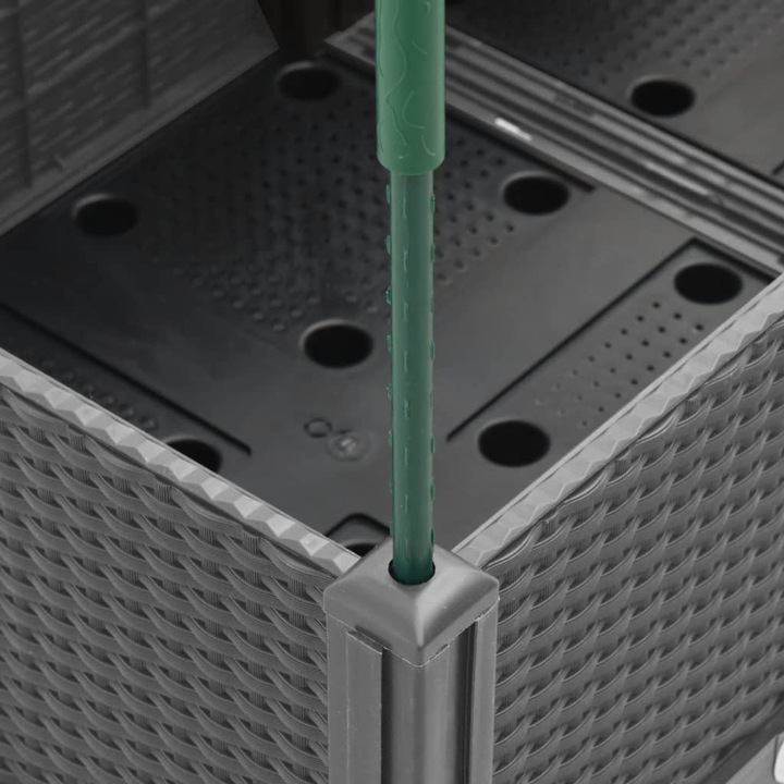 Actual product image VidaXL Planter with trellis PP