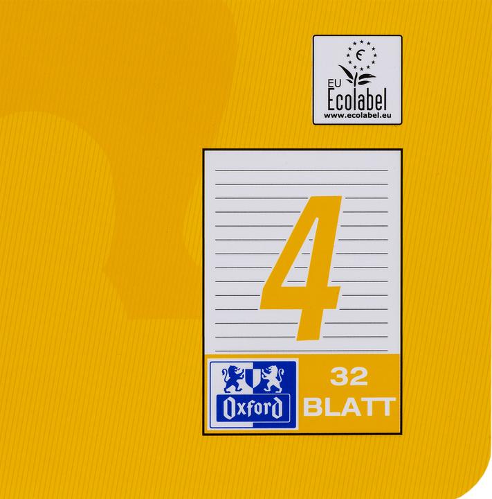 Actual product image Oxford Exercise book, A5, ruling 4 (A5, Lined, Hardcover)
