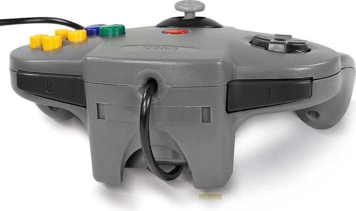 Produktbild Eaxus Gamepad für Nintendo N64 Grau