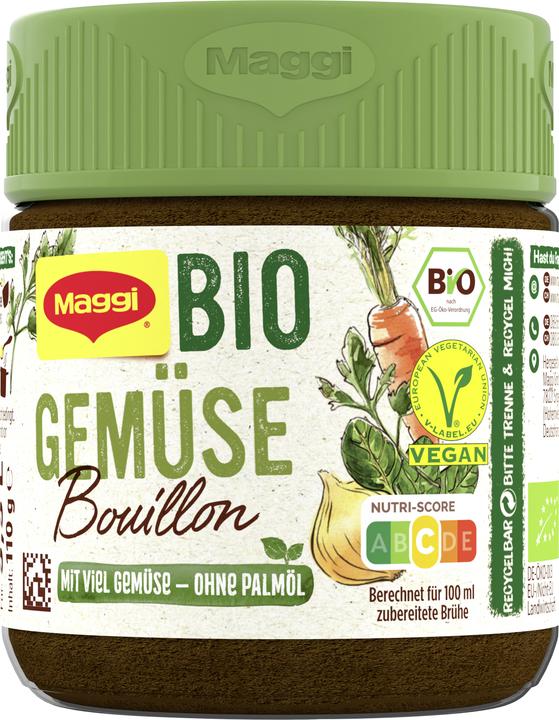 Produktbild Maggi Bio Gemüse Bouillon im Glas, Ergibt 5,5 L (5500 ml)