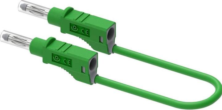 Actual product image Electro PJP 2211/600V-CD1-100V Messleitung Bananenstecker 100 cm Grün 1 St.