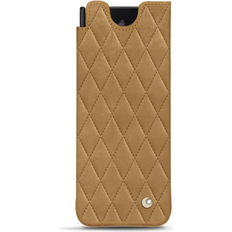 Noreve Lederschutzhülle (Samsung Galaxy Z Fold3), Smartphone Hülle, Braun