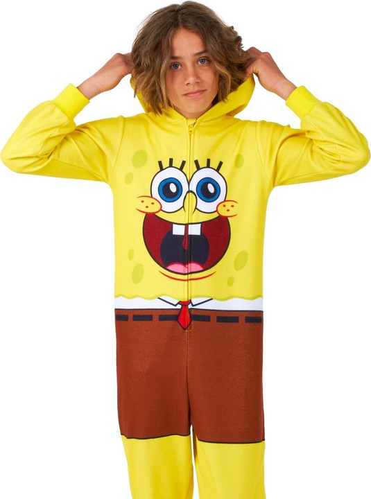 Image du produit OppoSuits Onesie Bob l'éponge pour enfants (134, 140, 146, 152)
