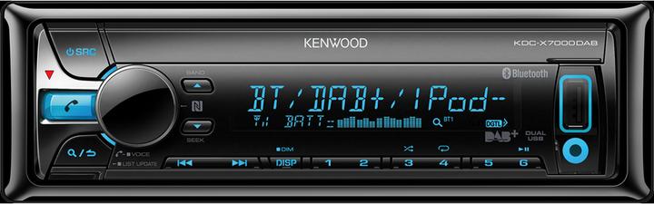 Produktbild Kenwood Corp. KDC-X7000DAB inkl. DAB-Antenne (Android Auto)