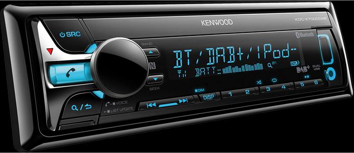 Produktbild Kenwood Corp. KDC-X7000DAB inkl. DAB-Antenne (Android Auto)