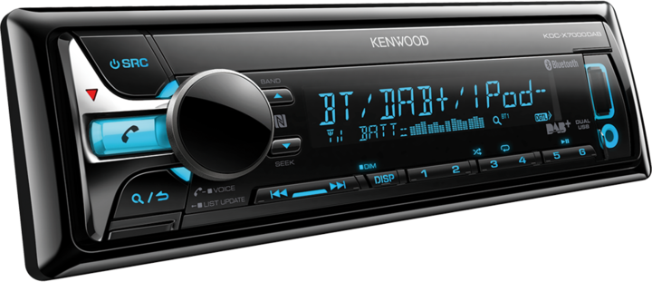Produktbild Kenwood Corp. KDC-X7000DAB inkl. DAB-Antenne (Android Auto)