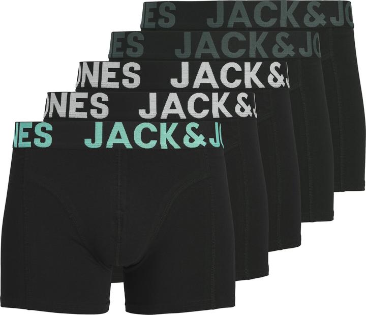 Immagine prodotto Jack & Jones 5er-pack Trunks Trunks (M, Confezione da 5 pezzi)
